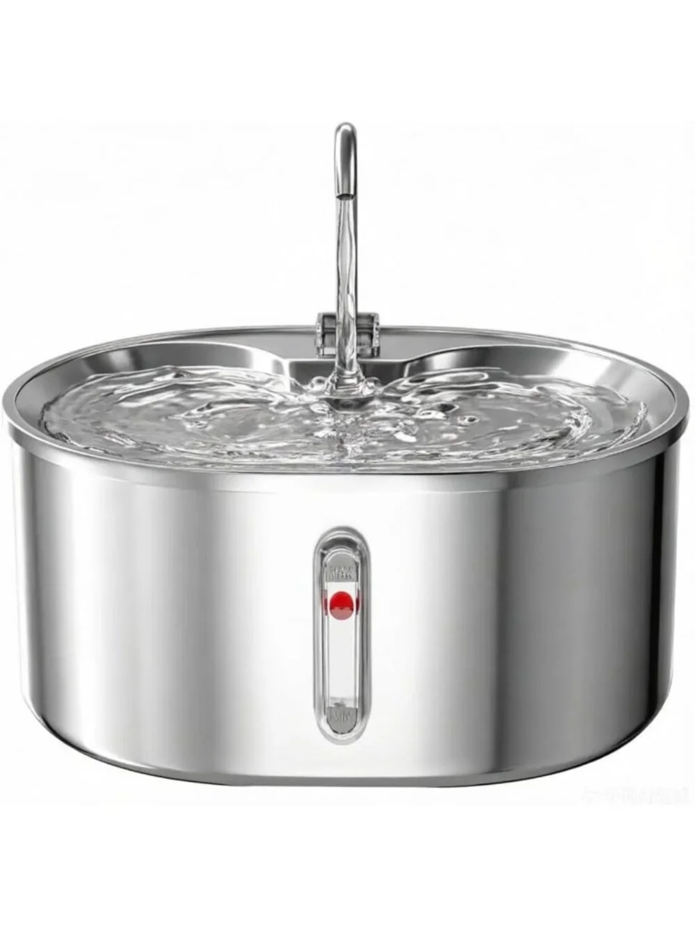 Automatic Stainless Steel Cat Water Fountain 3.2L, Ultra-Quiet Pet Dispenser